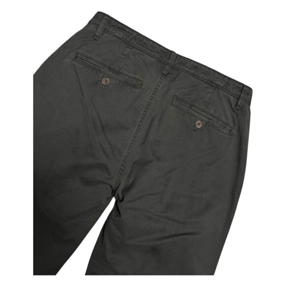 FAT FACE Green Khaki Chino Luxury Designer Casual Straight Pants Mens 32x31 - Picture 6 of 10